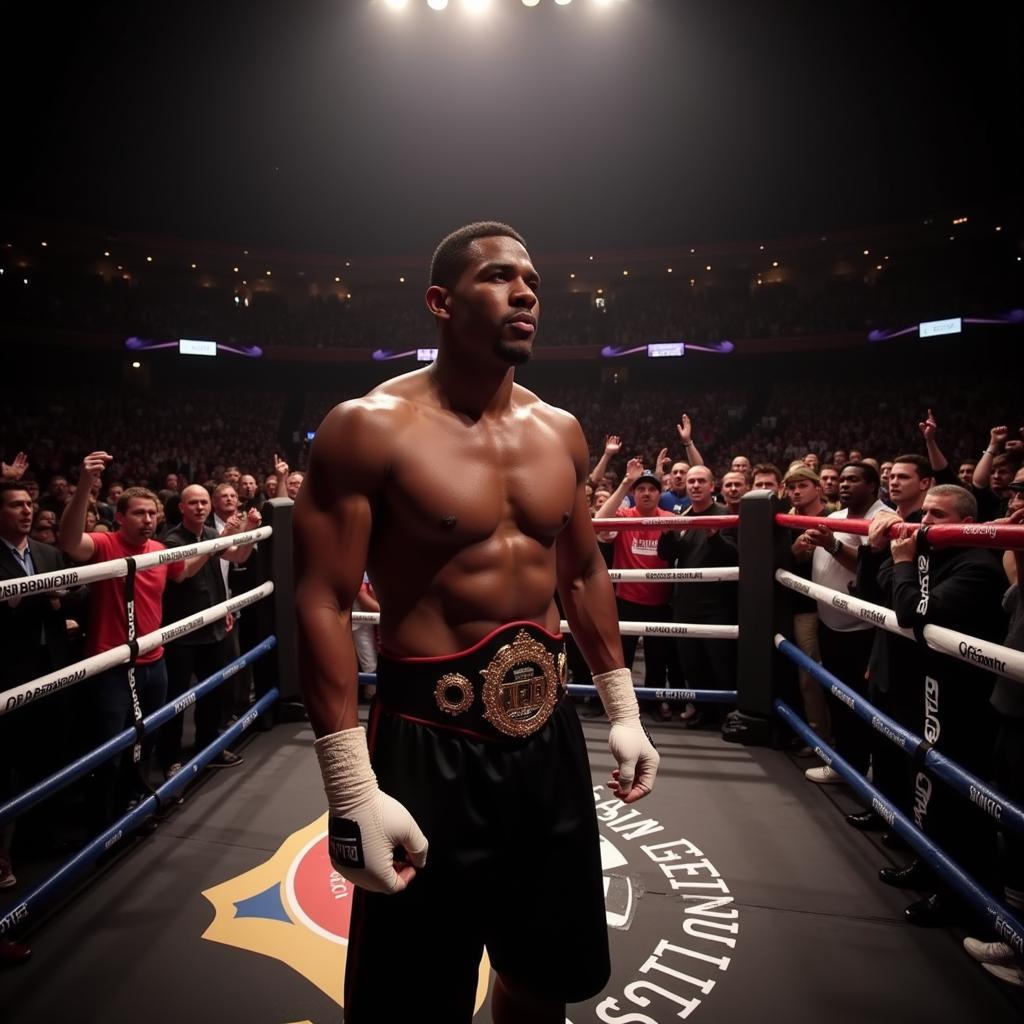 Anthony Joshua trở lại sàn đấu