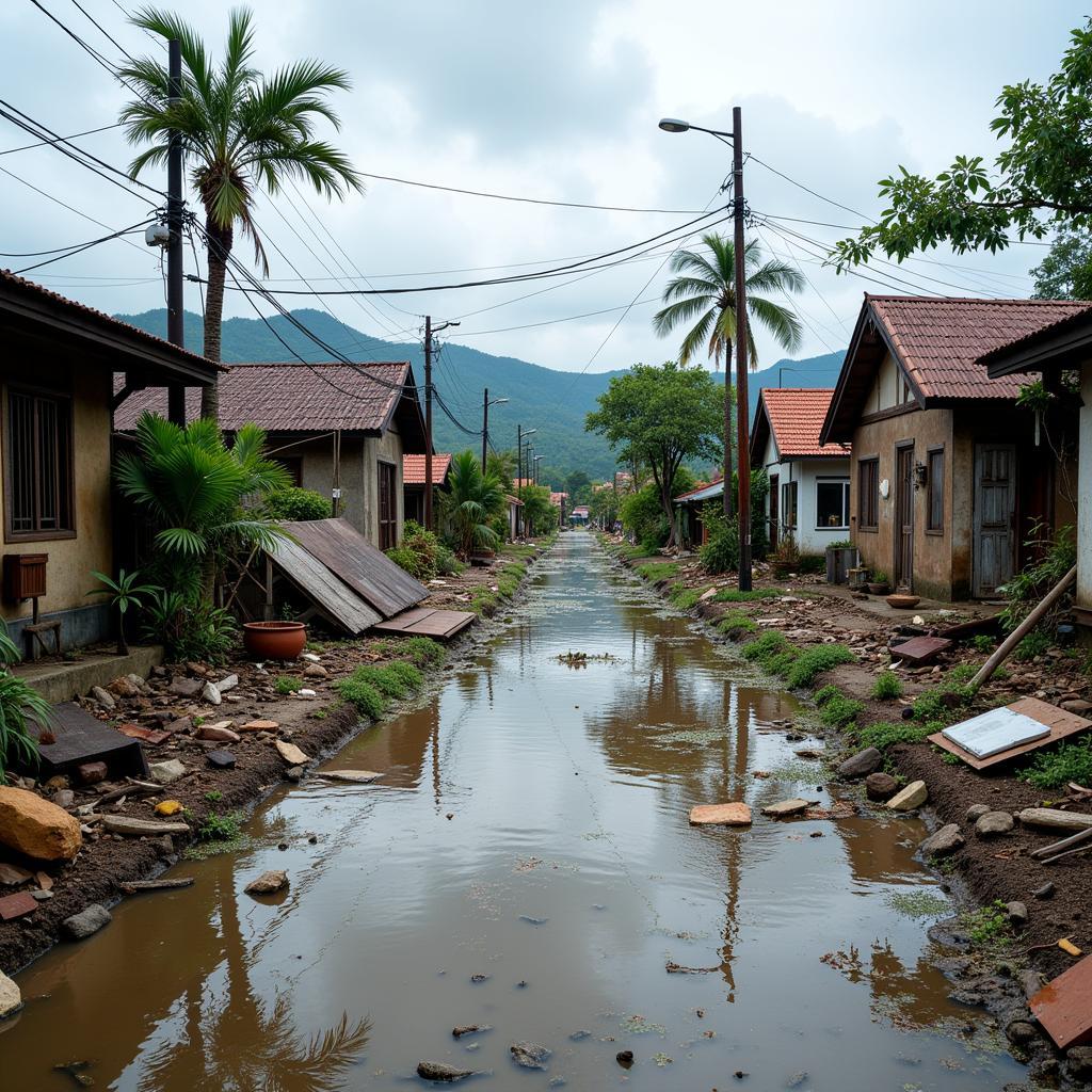 Bão Mạnh Gây Thiệt Hại Nặng Nề Tại Philippines