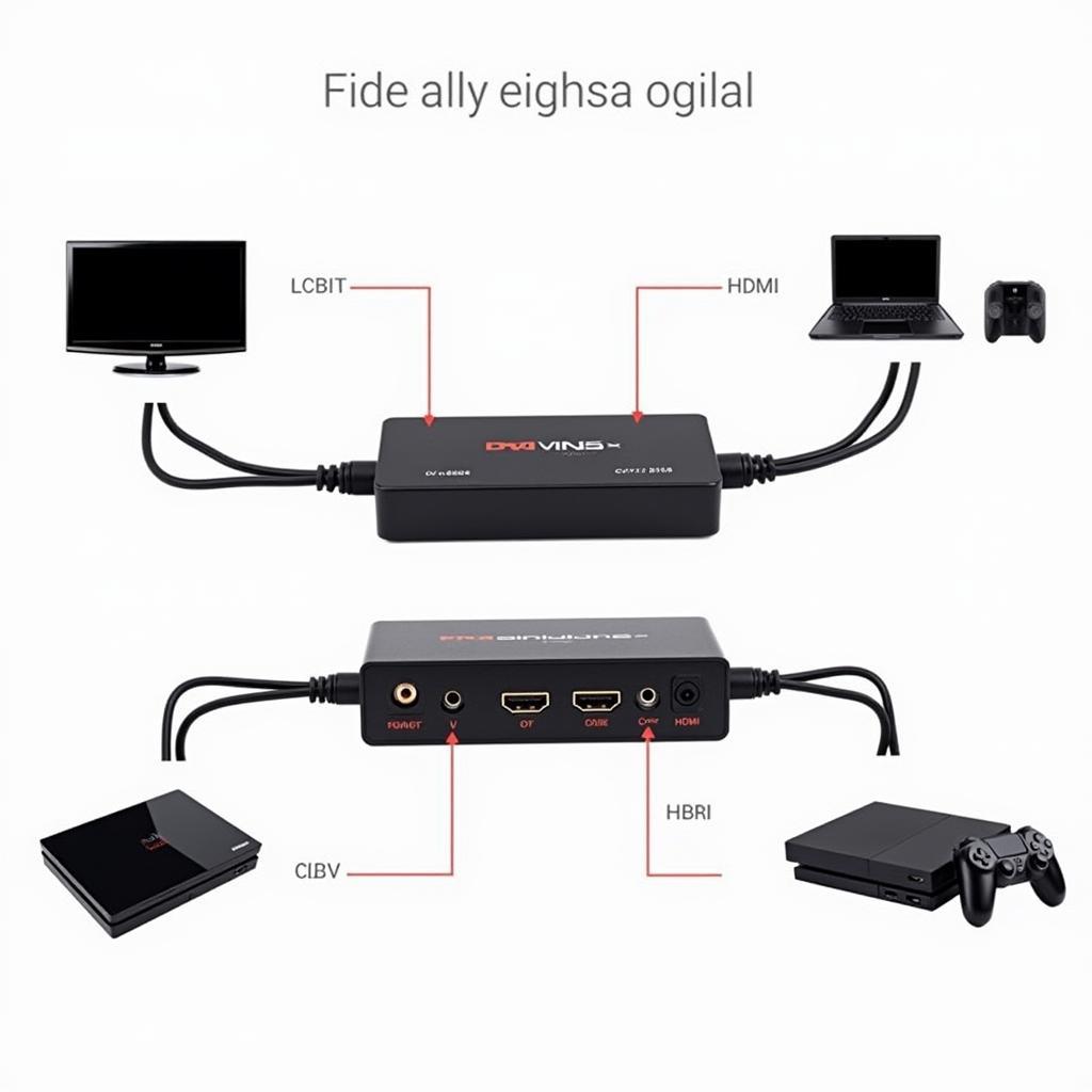 Bộ chia tín hiệu HDMI 4 cổng