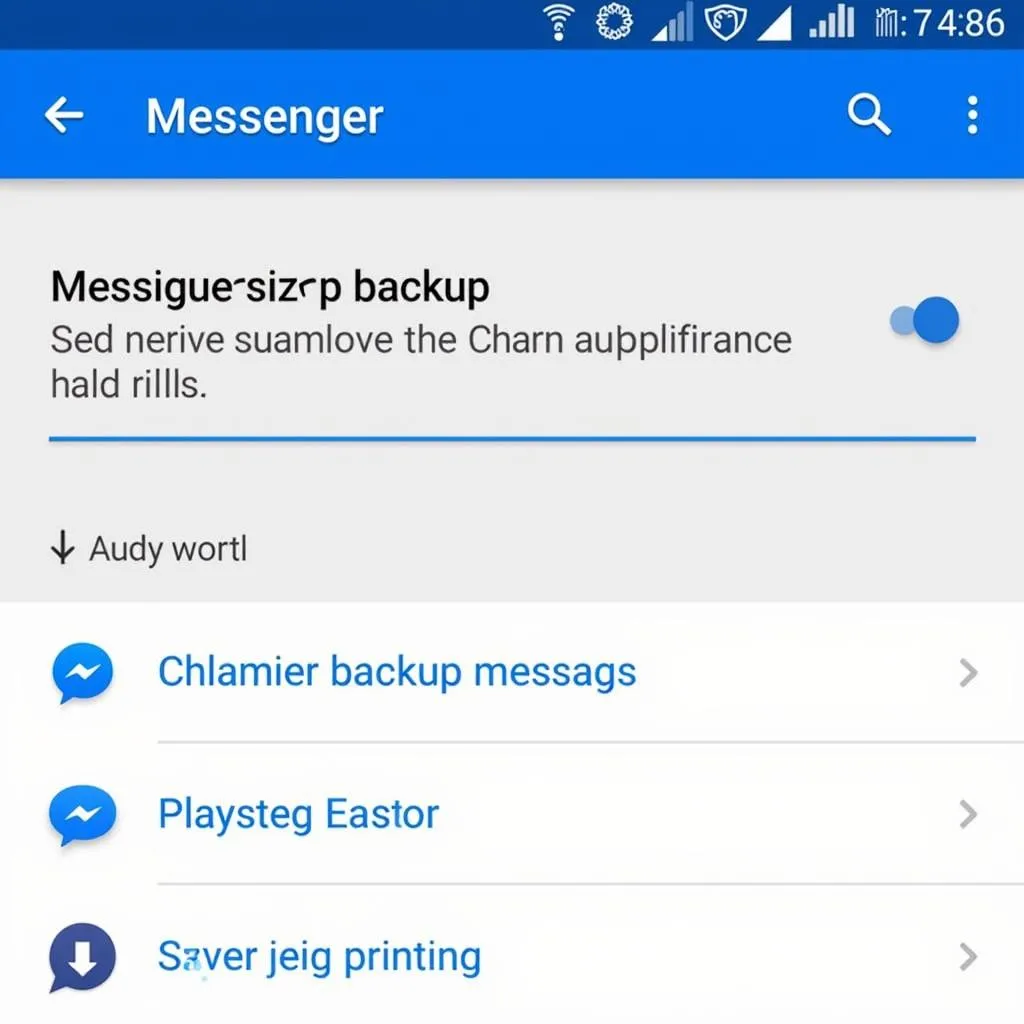 Cách Sao Lưu Tin Nhắn Messenger