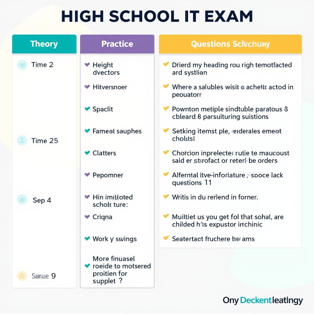 Cấu trúc đề thi tin học THPT