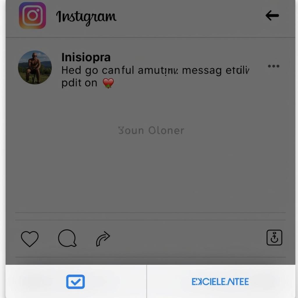 hộp thư đến trên instagram hiển thị thông báo không thể nhắn tin