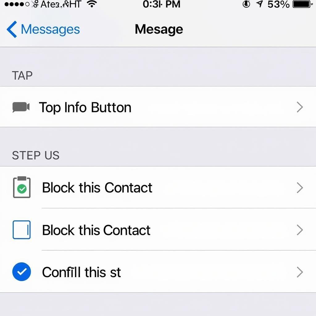 Chặn Tin Nhắn iMessage Trên iPhone