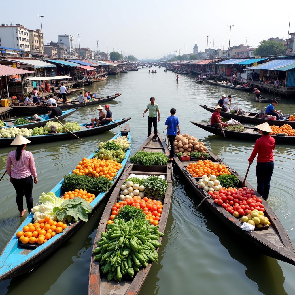 Chợ nổi Cái Răng