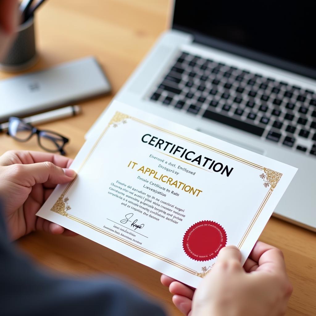 IT Application Certificate