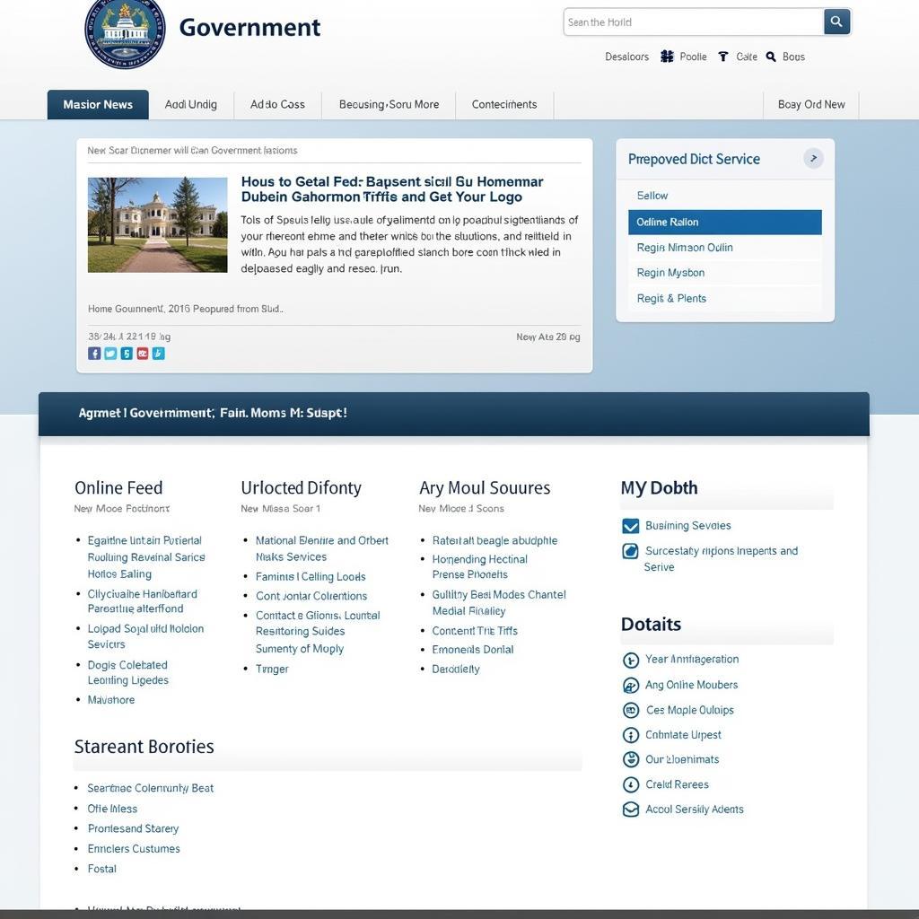 Government e-portal