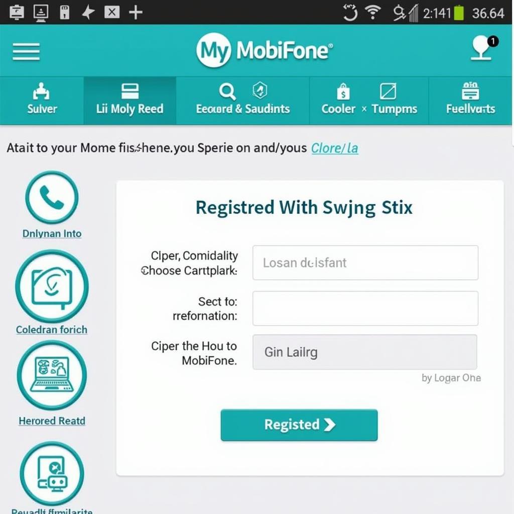 Đăng ký thông tin Mobifone qua ứng dụng My Mobifone