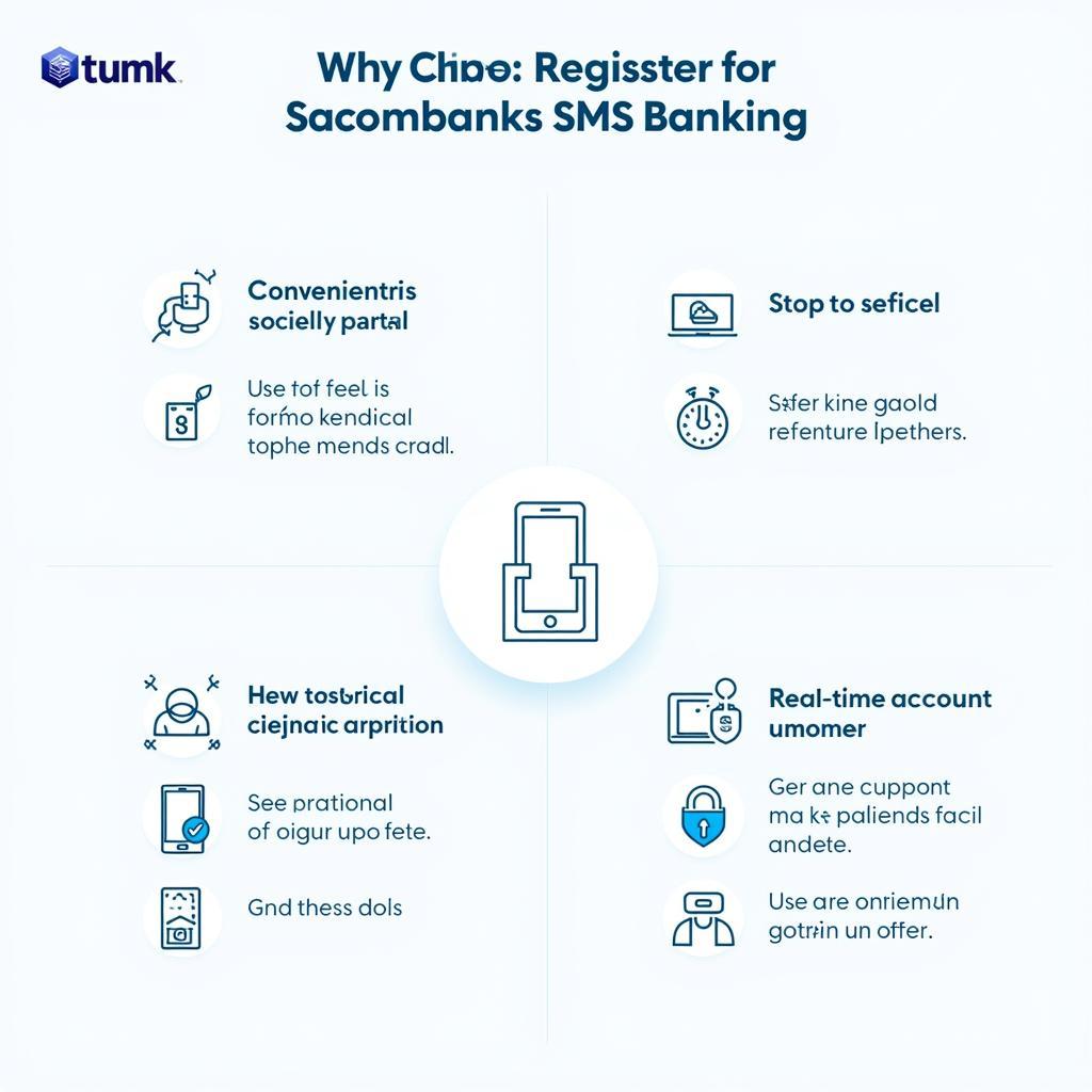 Benefits of registering for Sacombank SMS Banking