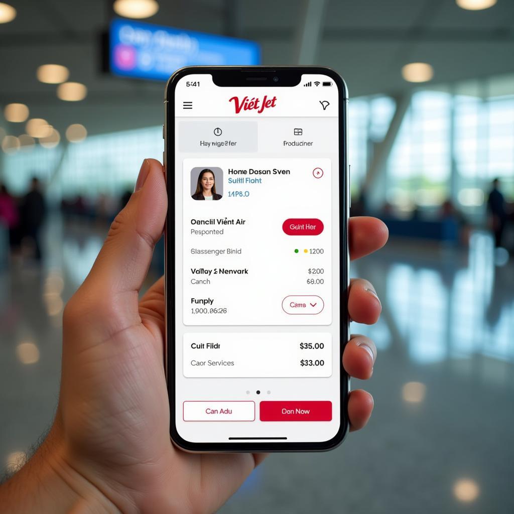 Đặt vé máy bay Vietjet Air online