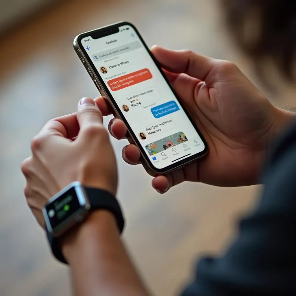 Kết nối Zalo với Apple Watch