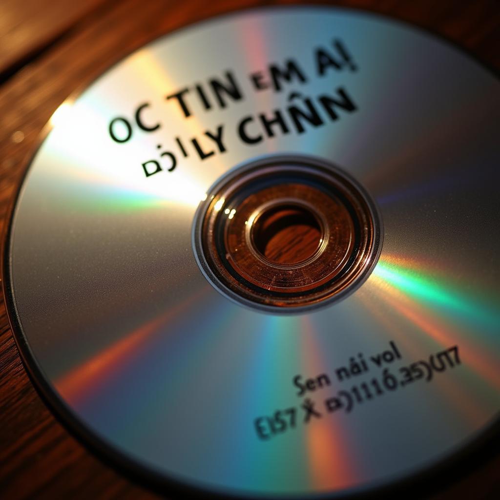 Được Tin Em Lấy Chồng MP3 - Hình ảnh đĩa CD