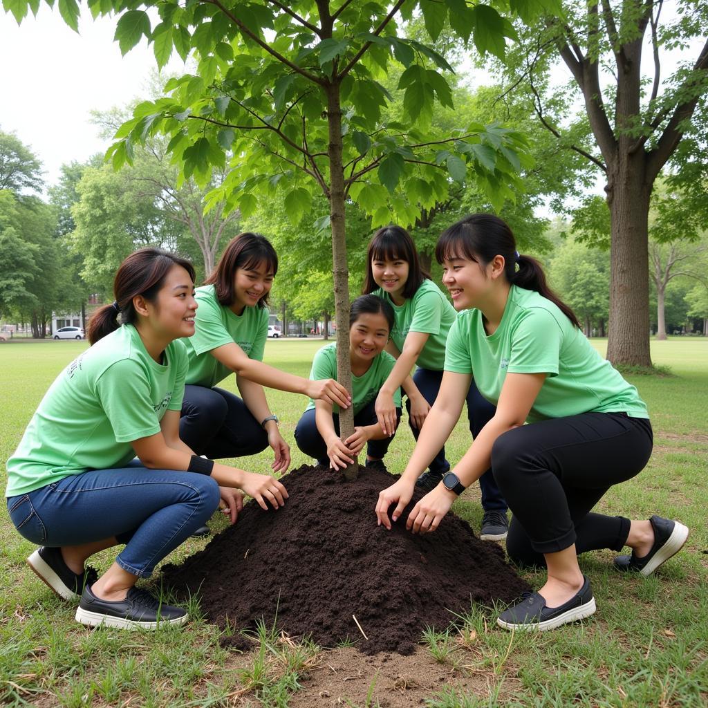 Các hoạt động cộng đồng tại Hoài An