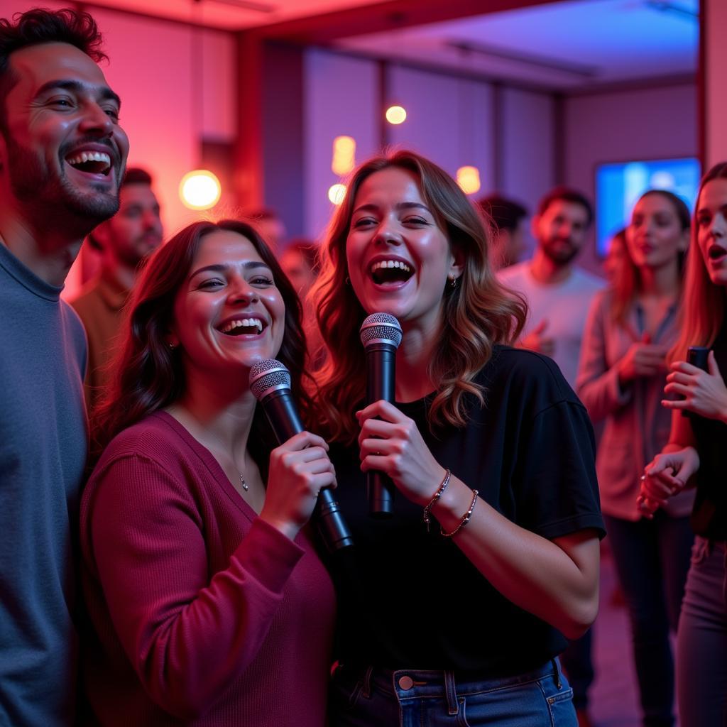 Karaoke nơi kết nối mọi người