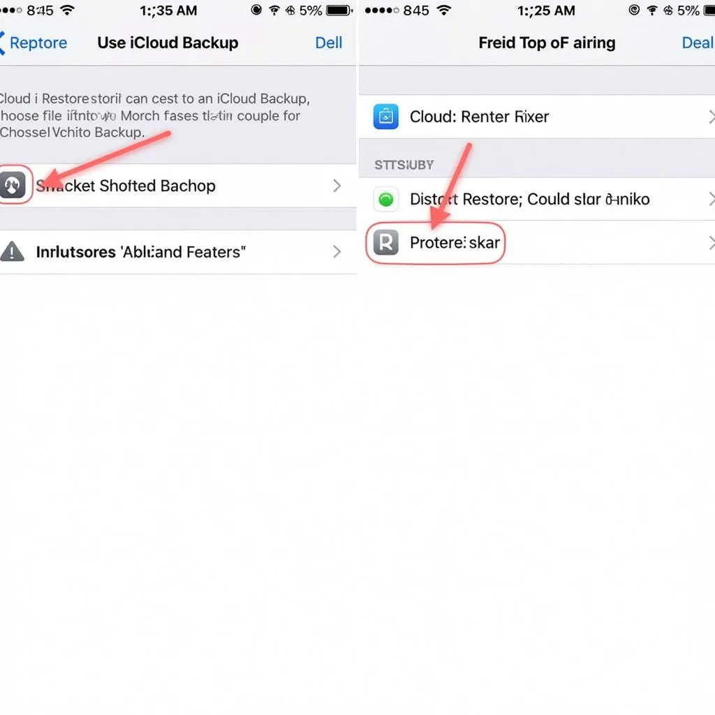 Khôi phục tin nhắn đã xóa từ iCloud