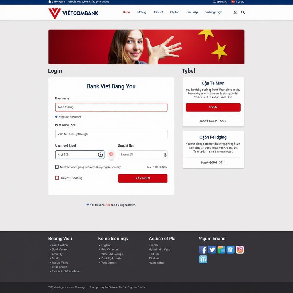 Kiểm tra tài khoản Vietcombank Internet Banking