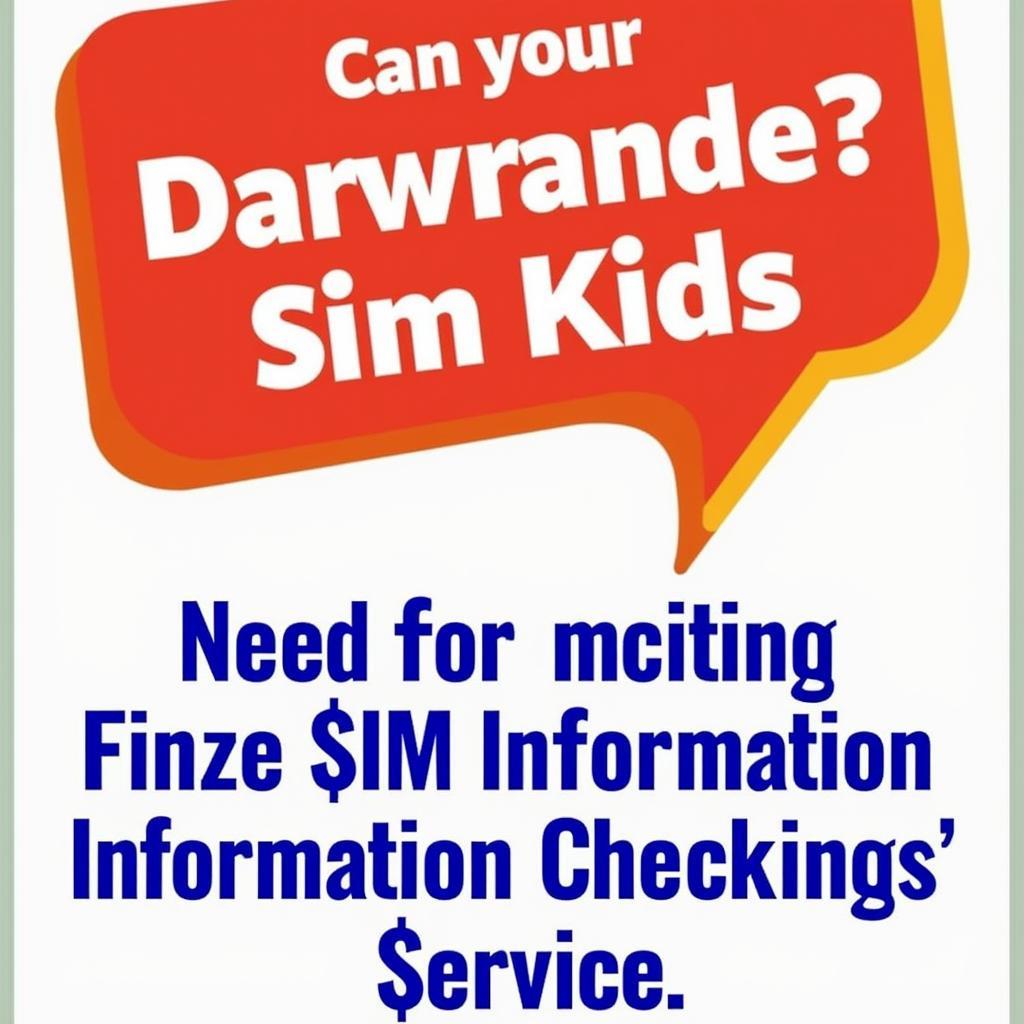 Free sim information check