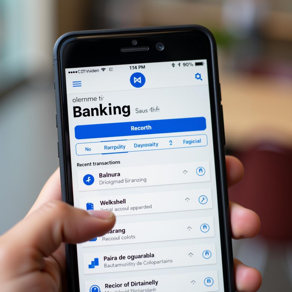 Kiểm tra thông tin tài khoản Sacombank qua ứng dụng mobile banking