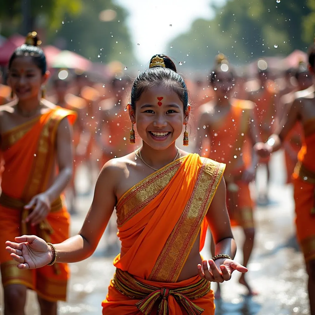 Lễ hội Songkran - Lễ hội té nước độc đáo của người Thái