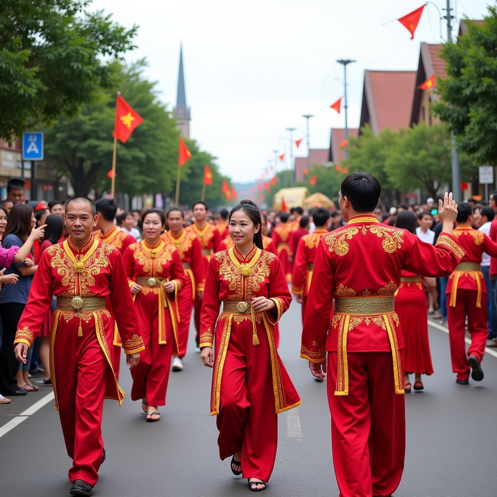 Lễ hội Thành Mau - Tuyên Quang