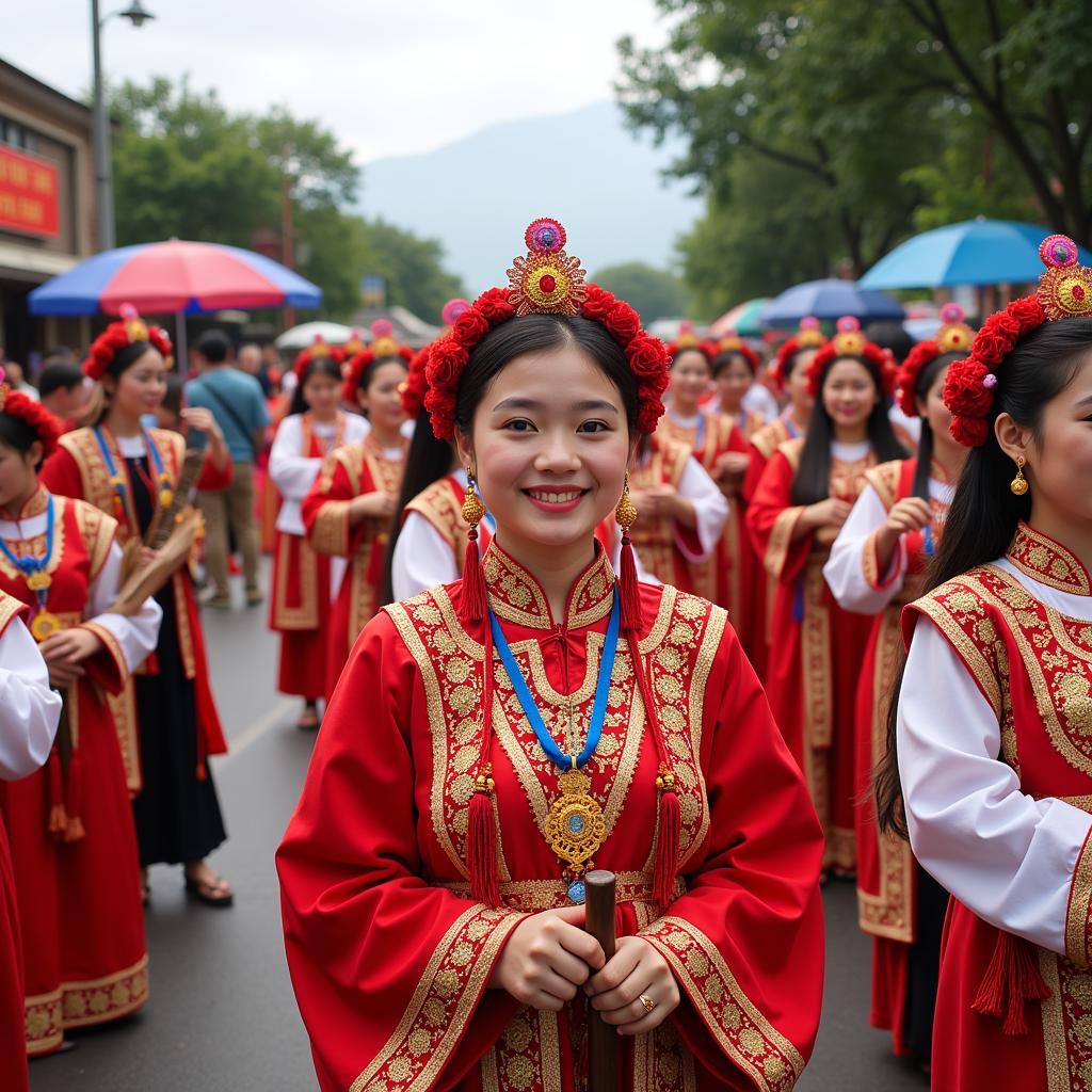 Lễ hội truyền thống tại huyện Hương Hoá