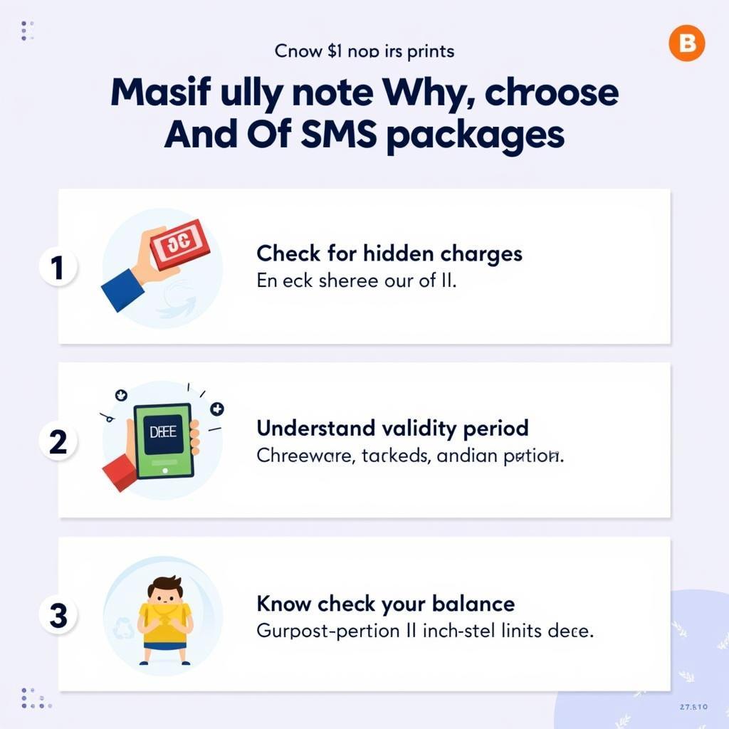 Notes on SMS packages