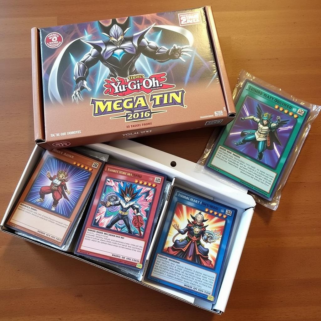 Mở hộp YuGiOh Mega Tin 2016