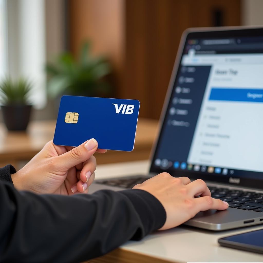 Đăng ký thẻ tín dụng VIB online