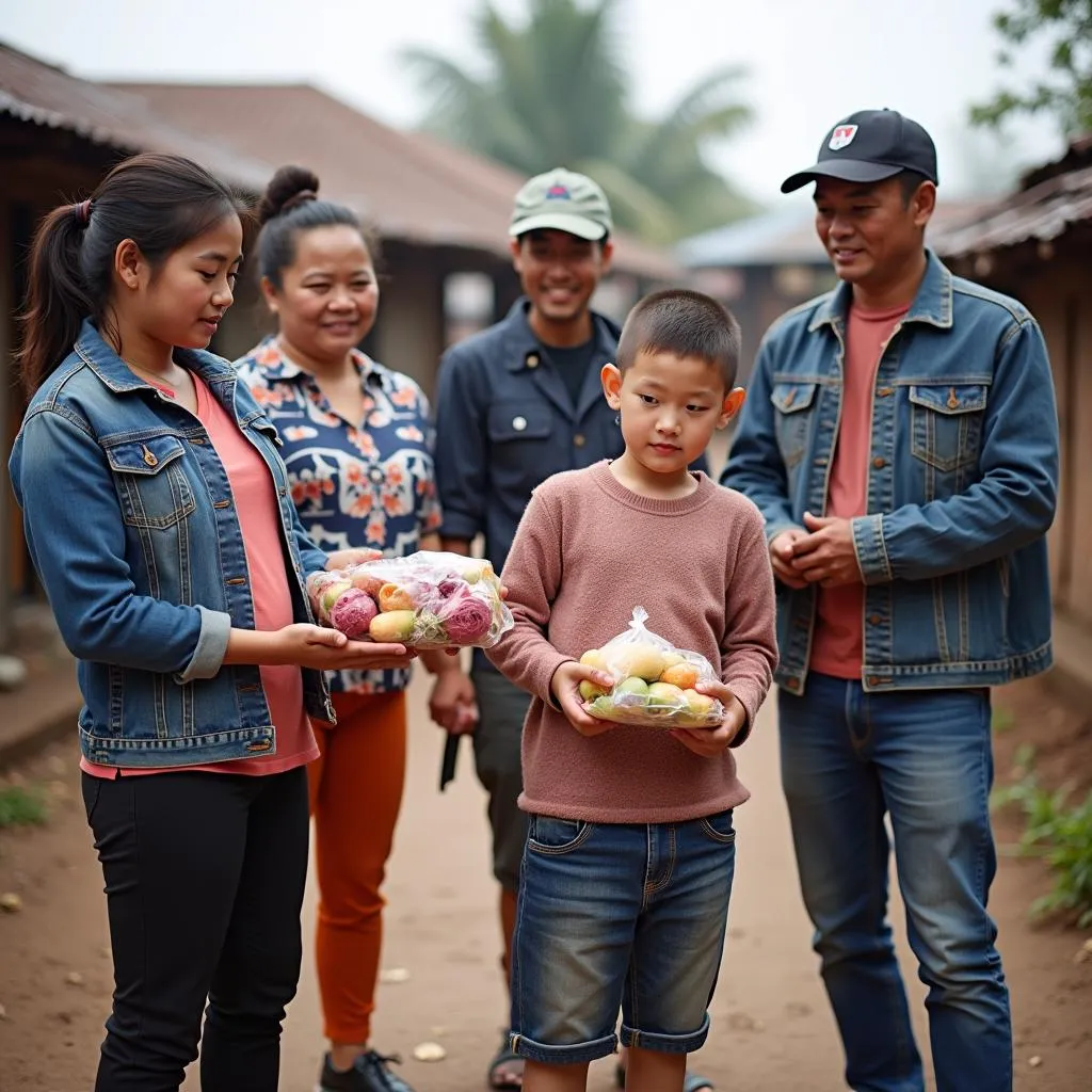 Người dân ủng hộ bé trai Đồng Tháp