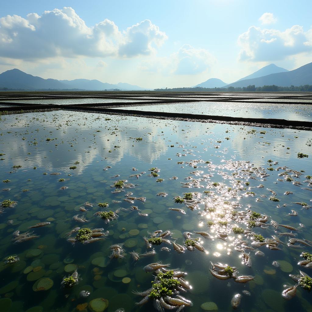 Nuôi tôm ở Cà Mau