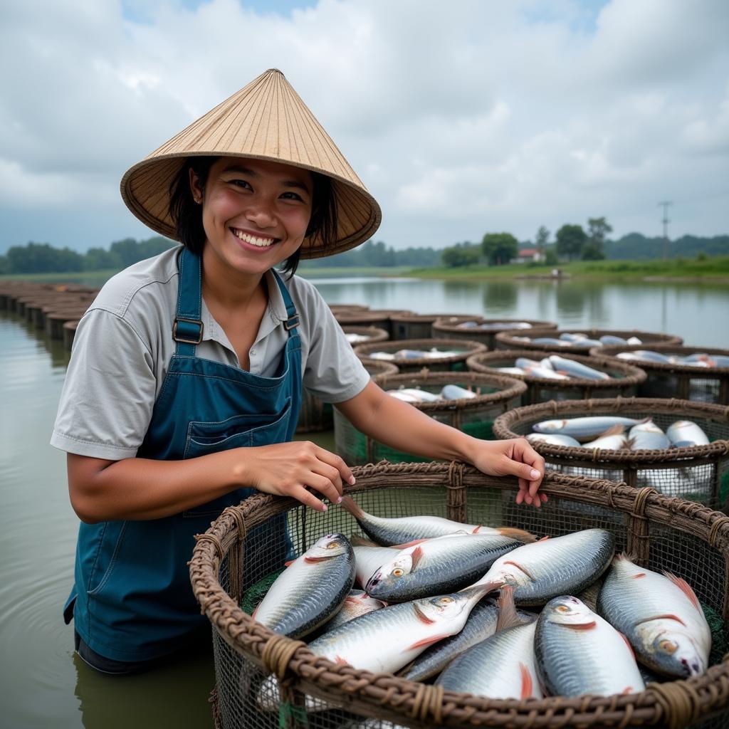 Nuôi trồng thủy sản Hàm Thuận Nam