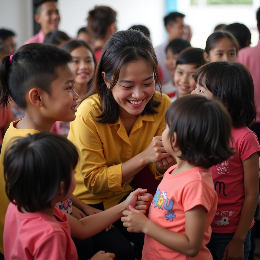 Phi Nhung tham gia hoạt động thiện nguyện