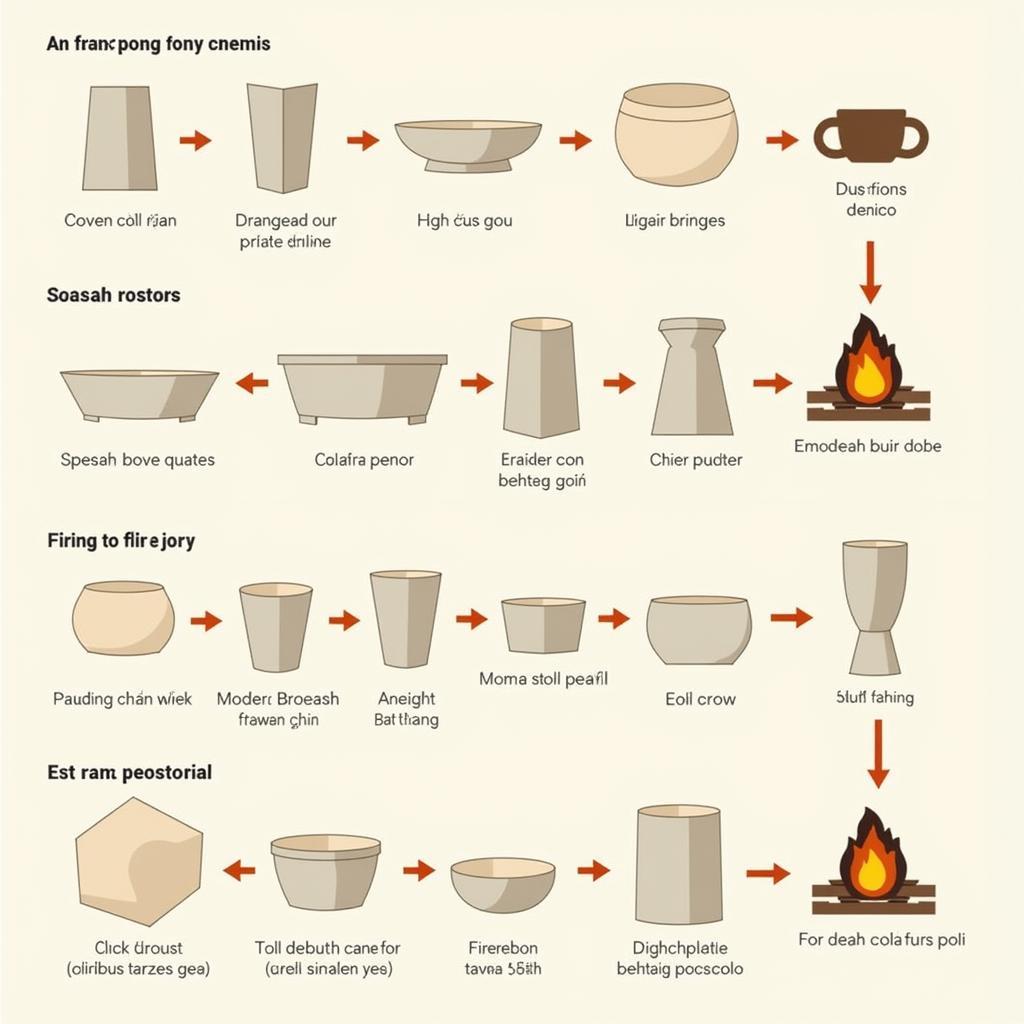 Bat Trang Pottery Production Process