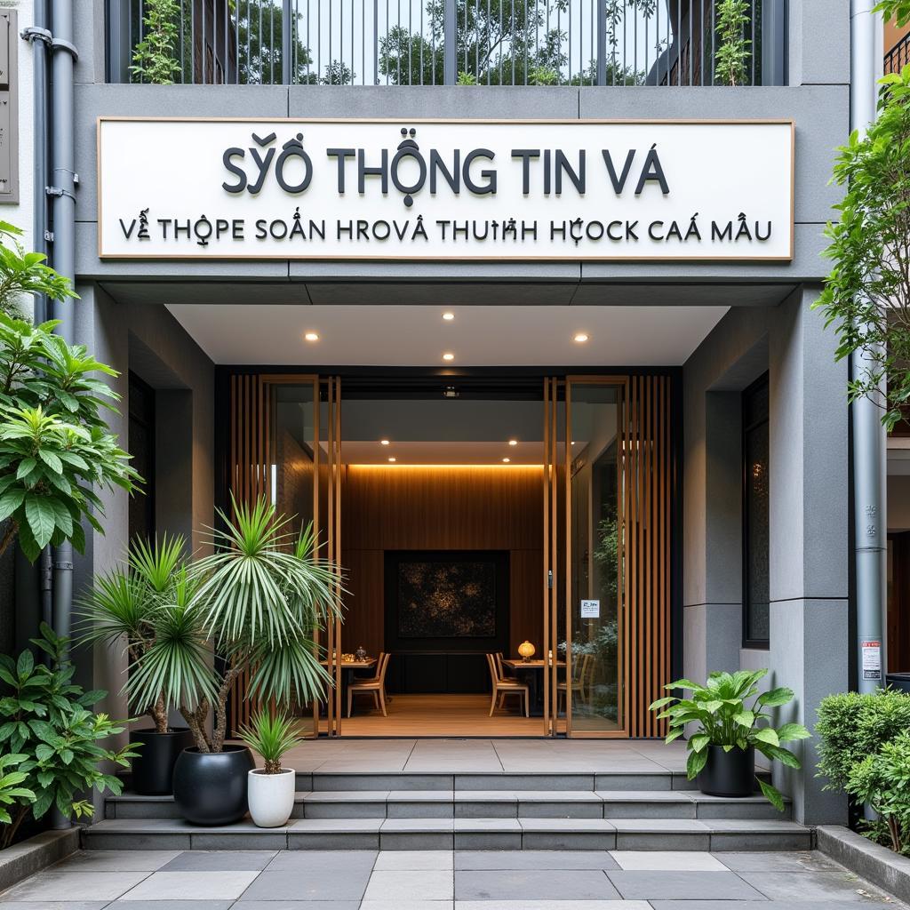 Sở Thông Tin Và Truyền Thông Tỉnh Cà Mau