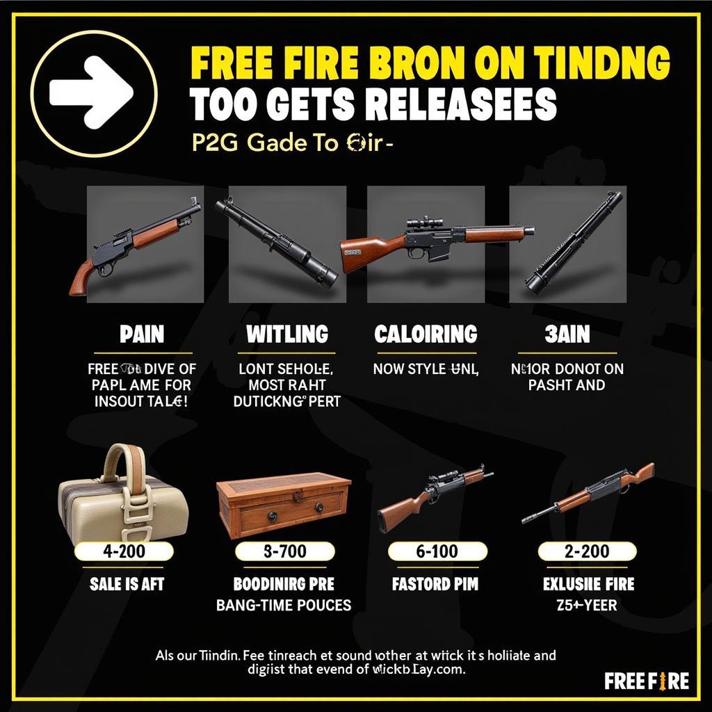 Sự kiện Free Fire hấp dẫn