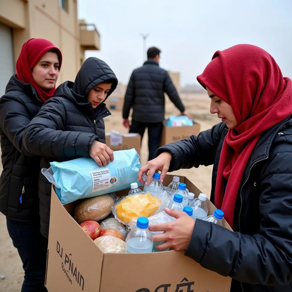 Viện Trợ Nhân Đạo Cho Người Dân Syria