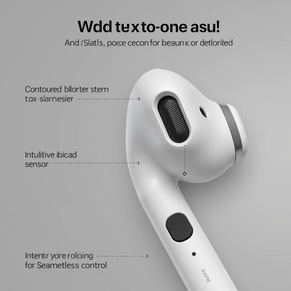 Thiết kế Airpods 3