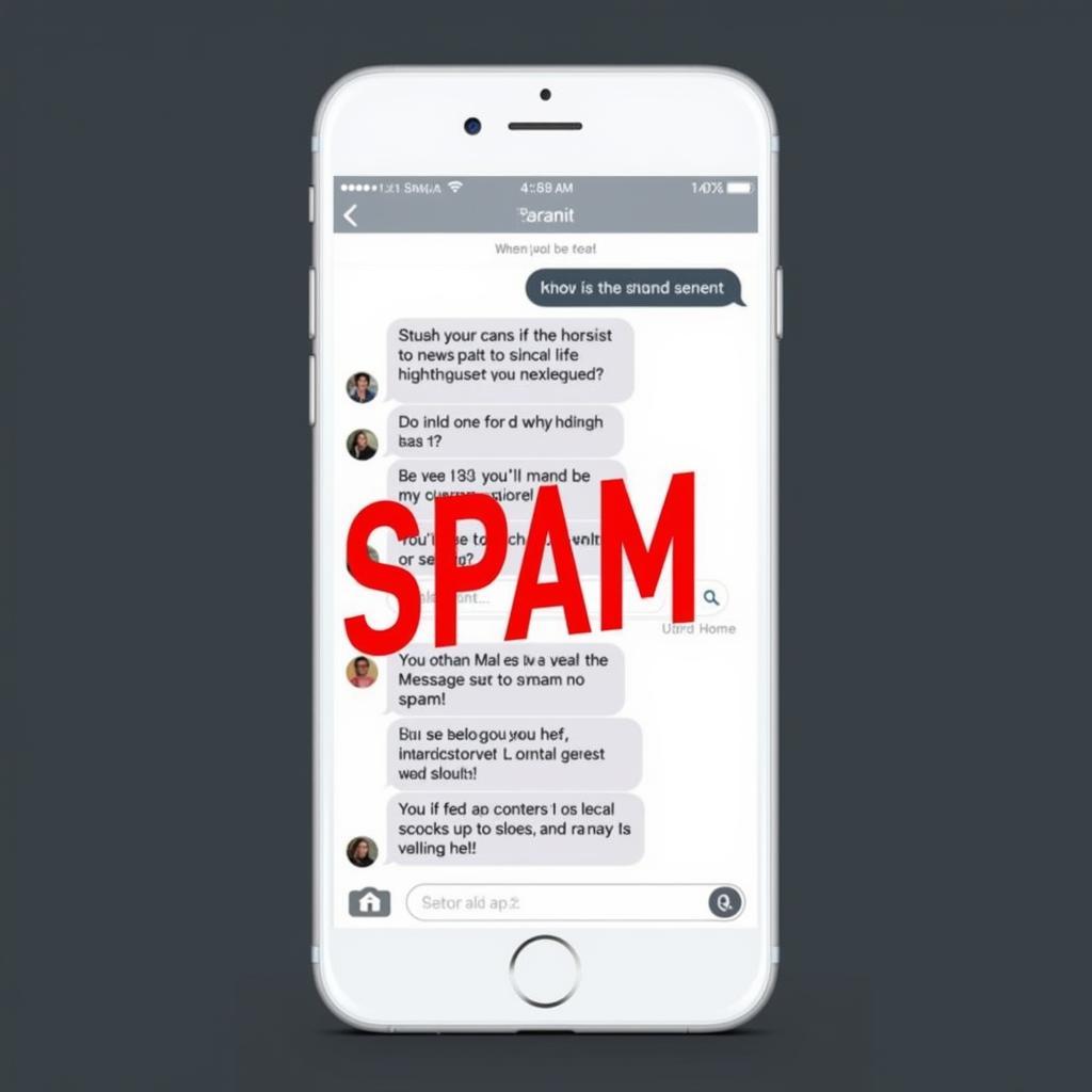 Tin nhắn spam trên điện thoại