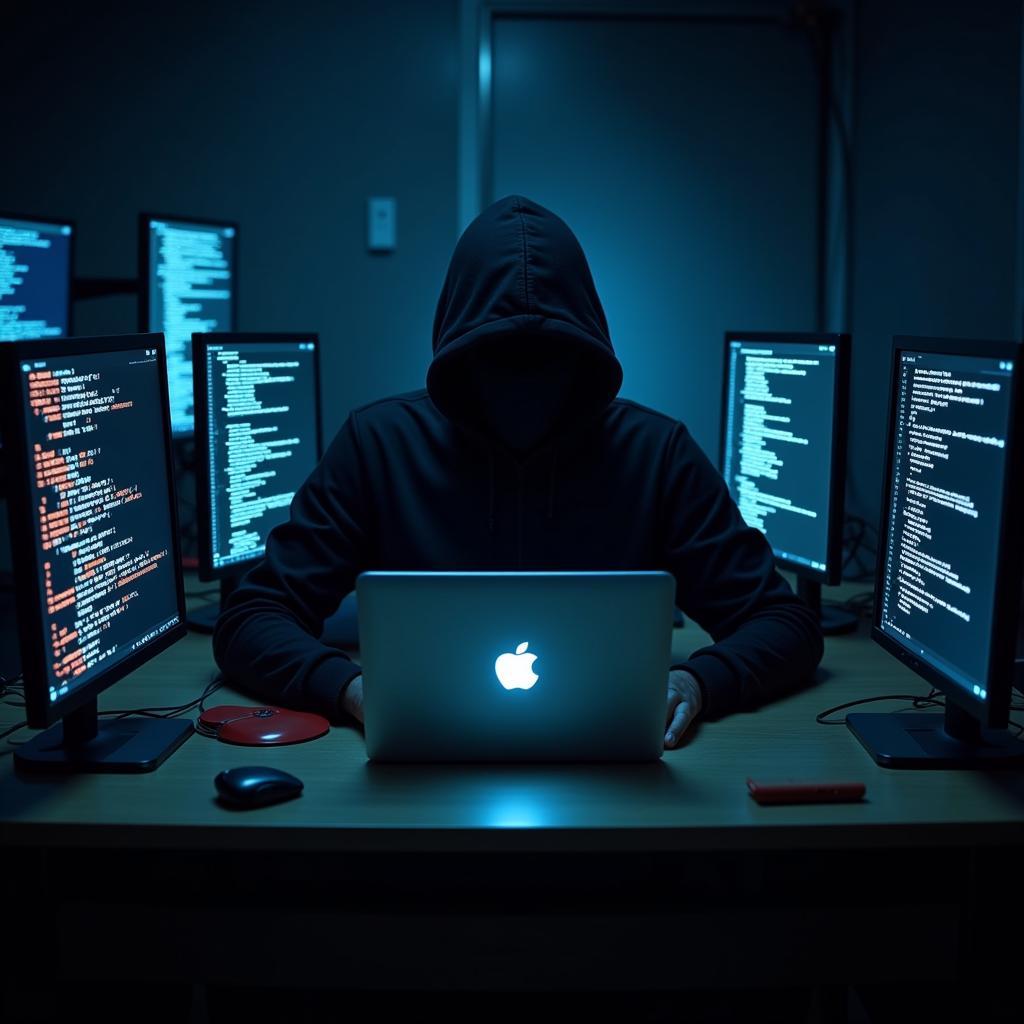 Hacker đang tấn công đánh cắp thông tin