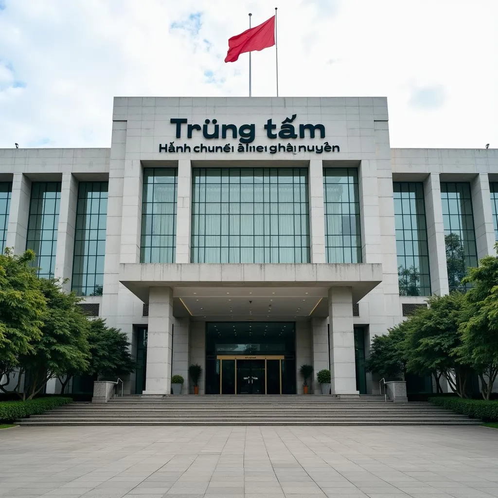 Trung tâm Hành chính công tỉnh Thái Nguyên