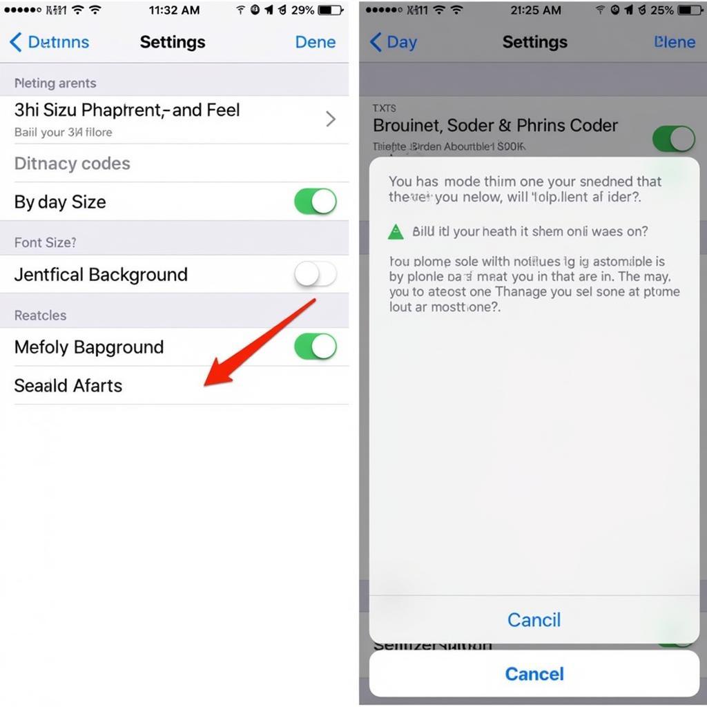 Customize iPhone Message Screen