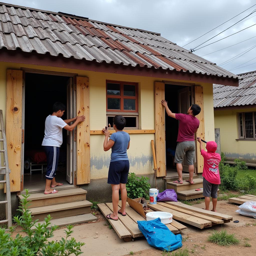 Ứng Phó Với Bão Miền Tây