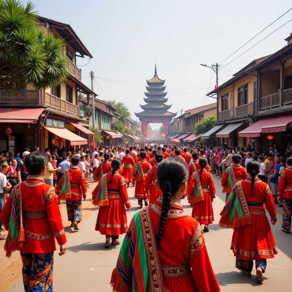 Lễ hội truyền thống tại Phúc Thọ