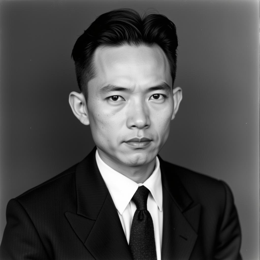 Vo Nguyen Giap in his youth