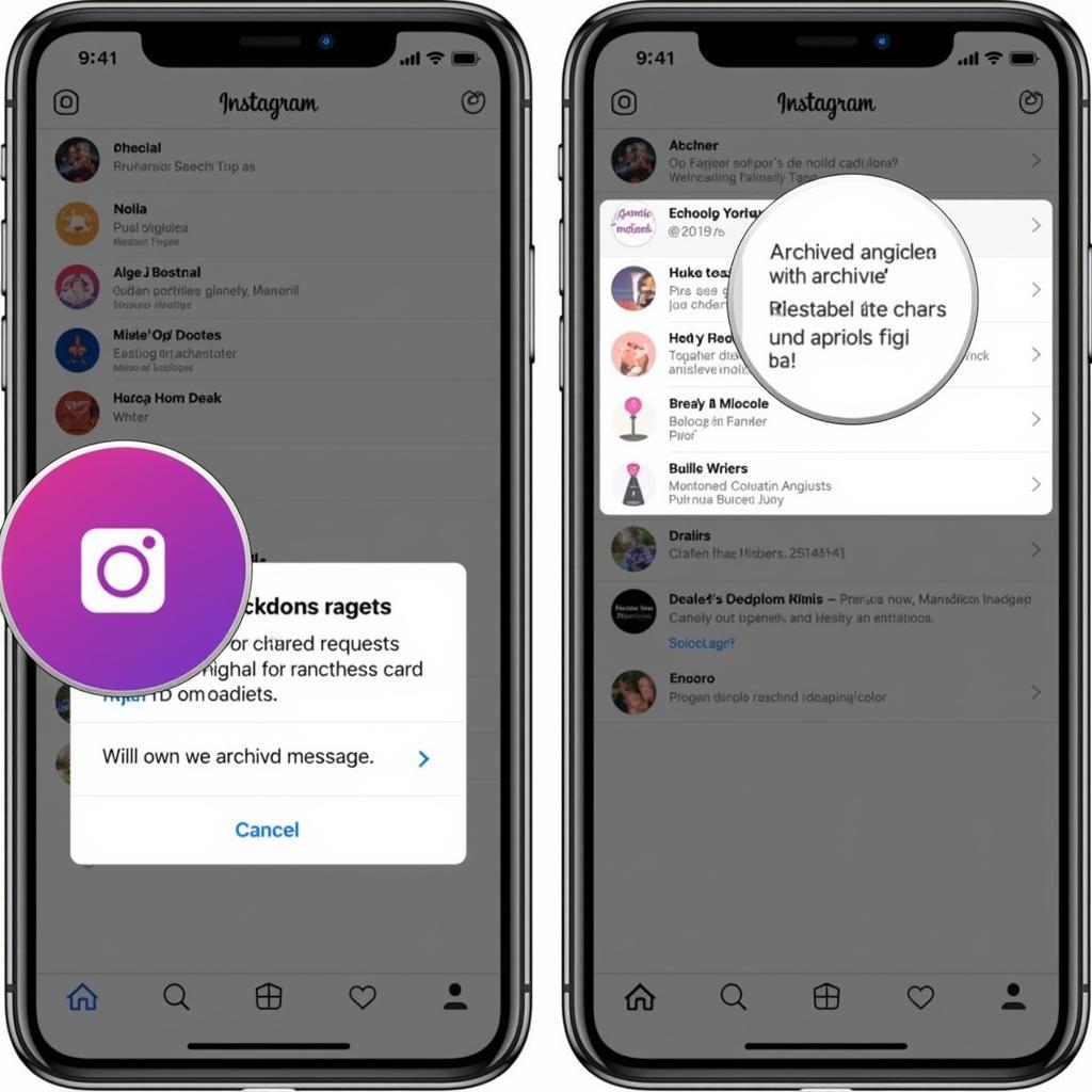 Hướng dẫn xem tin nhắn đã lưu trữ trên Instagram