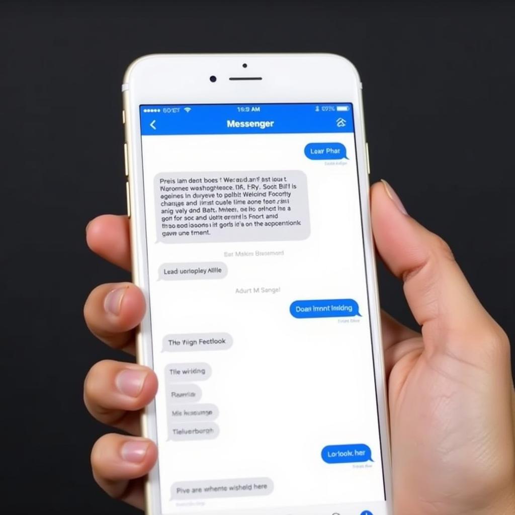 Xem tin nhắn đầu tiên trên Messenger