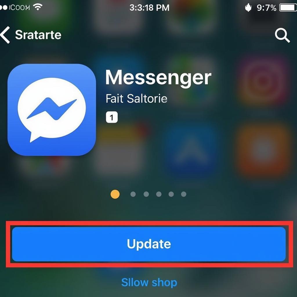 Cập nhật Messenger lên phiên bản mới nhất