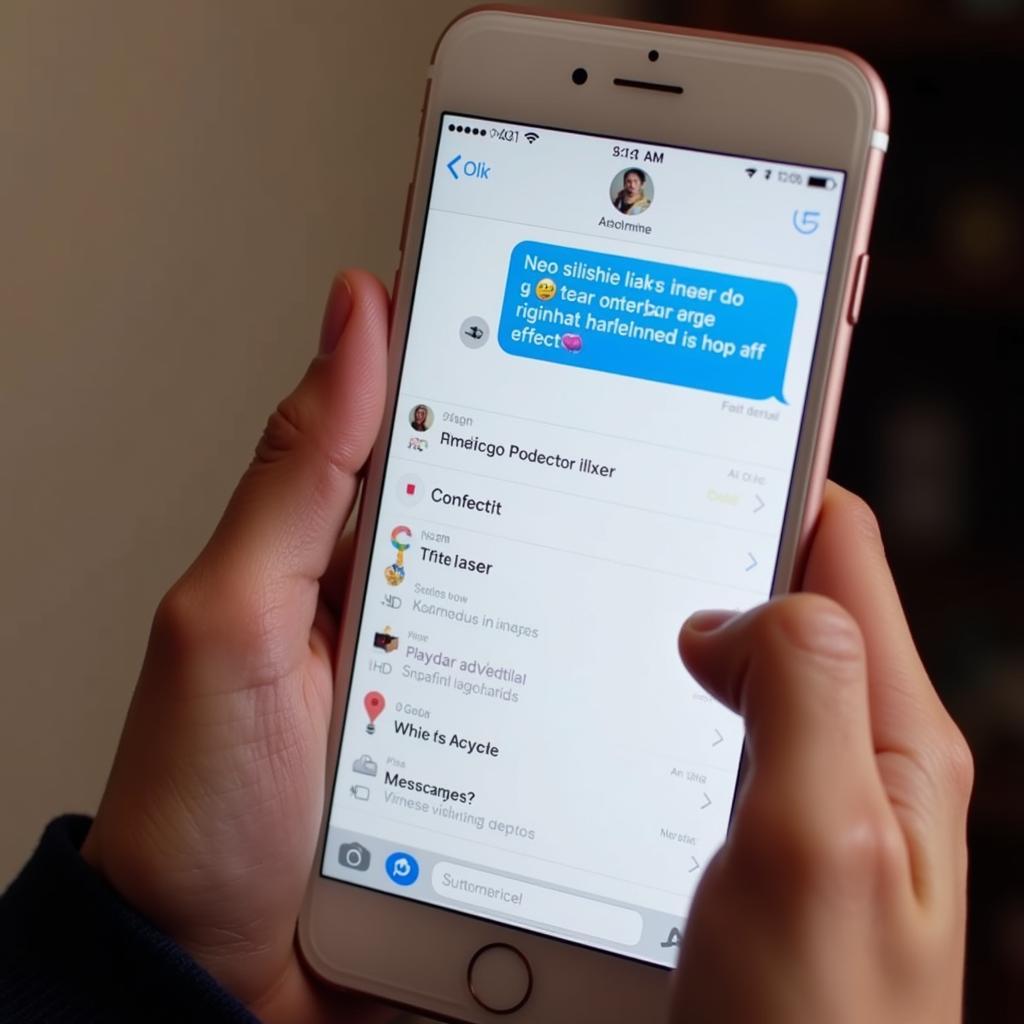 Mẹo hay chuyên gửi tin nhắn iMessage