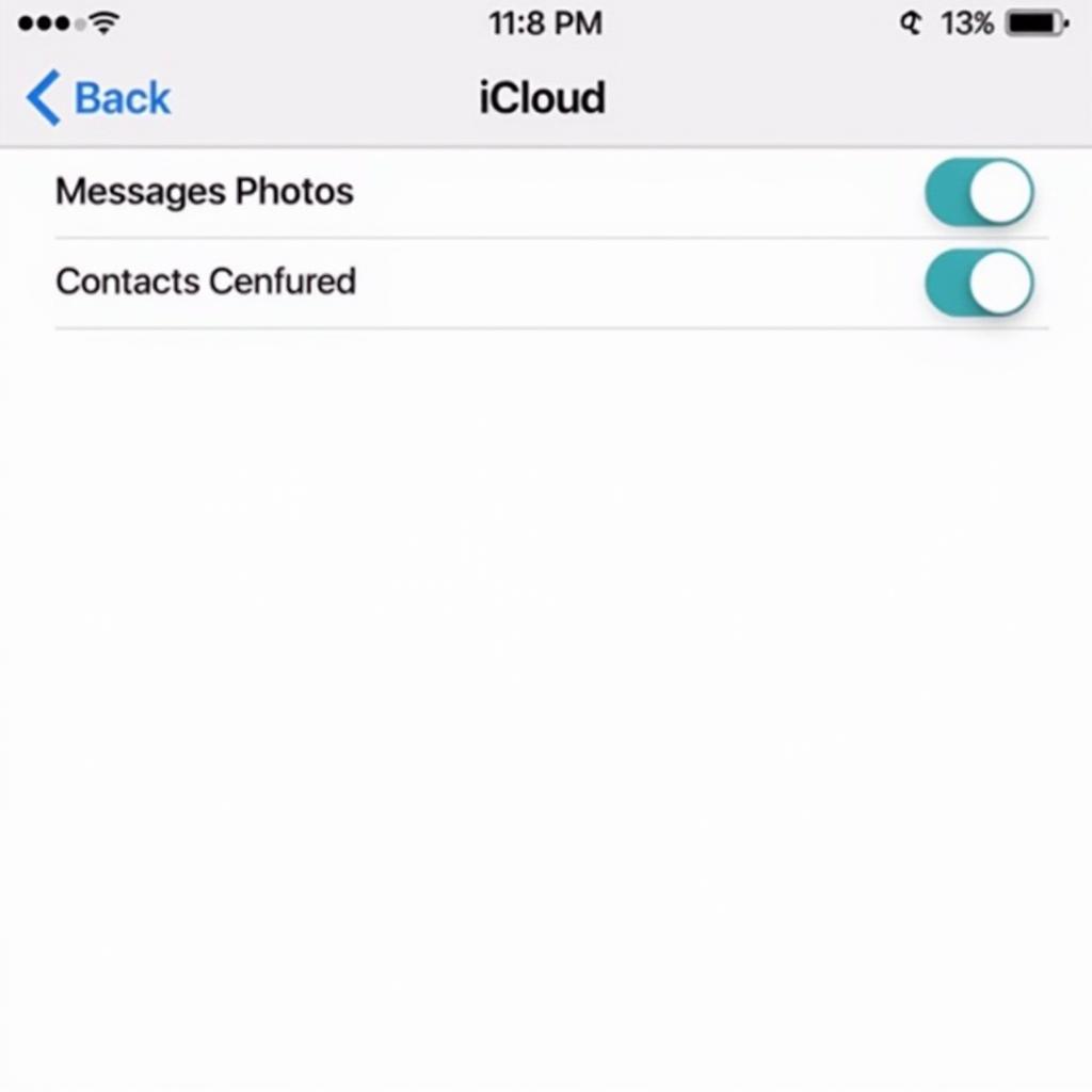 Chuyển tin nhắn từ iPhone cũ sang iPhone mới bằng iCloud Backup