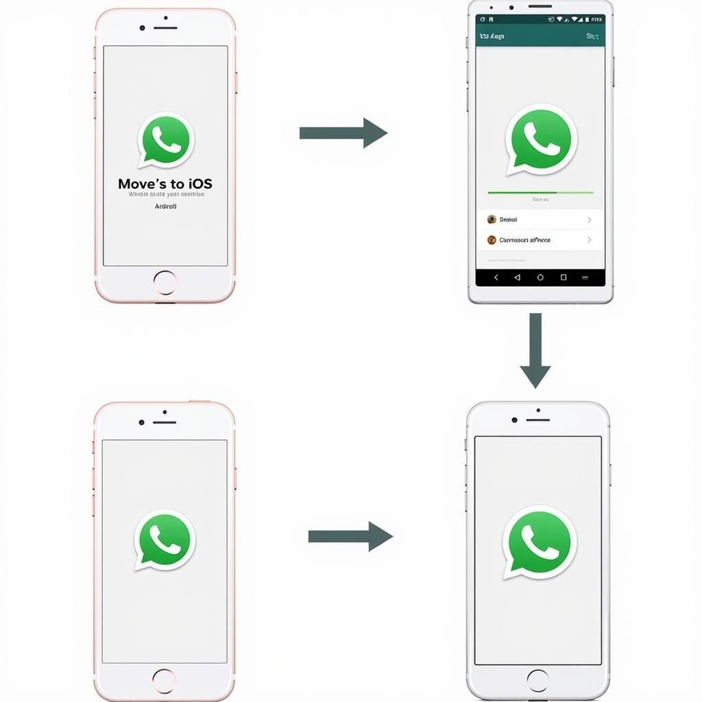 Chuyển WhatsApp giữa Android và iOS