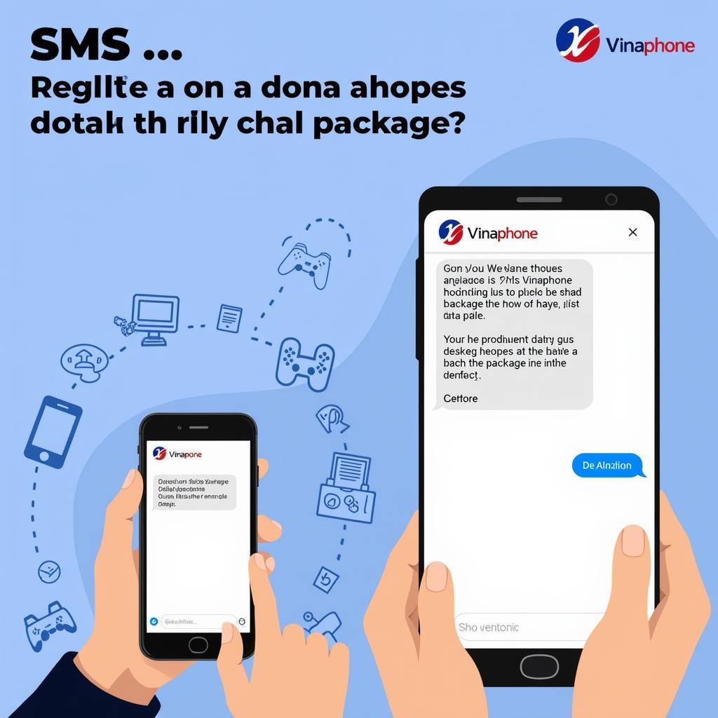 Đăng ký gói thả ga Vinaphone qua SMS